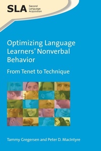 Enlarge image Cover: Optimizing Language Learners' Nonverbal Behavior - Multilingual Matters