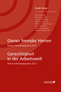 Cover: Diener fremder Herren + Gerechtigkeit in der Arbeitswelt - Manz