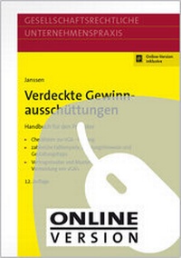 Abbildung von: Verdeckte Gewinnausschüttungen - NWB