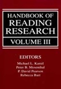 Enlarge image Cover: Handbook of Reading Research, Volume III - Routledge