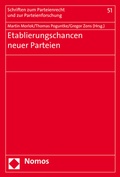 Cover: Etablierungschancen neuer Parteien - Nomos