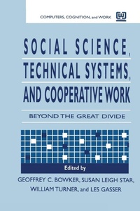 Enlarge image Cover: Social Science, Technical Systems, and Cooperative Work - Psychology Press