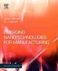 Cover: Emerging Nanotechnologies for Manufacturing - William Andrew Publishing