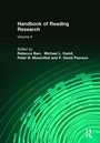 Cover: Handbook of Reading Research, Volume II - Routledge