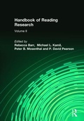 Cover: Handbook of Reading Research, Volume II - Routledge