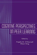 Cover: Cognitive Perspectives on Peer Learning - Routledge