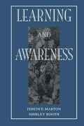 Cover: Learning and Awareness - Routledge