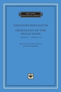 Cover: Genealogy of the Pagan Gods: Volume 2 - Harvard University Press