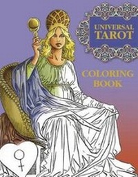 Enlarge image Cover: Universal Tarot Coloring Book - Llewellyn Publications