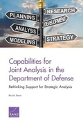 Cover: Capabilities for Joint Analysis in the Department of Defense - RAND