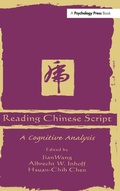 Cover: Reading Chinese Script - Psychology Press