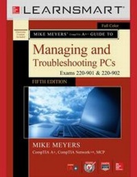 Abbildung von: Learnsmart Standalone Access Card for Mike Meyers' Comptia A+ Guide to Managing and Troubleshooting Pcs, Fifth Edition (Exams 220-901 and 902) - McGraw Hill Education India