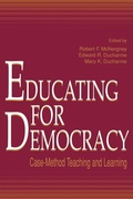 Cover: Educating for Democracy - Routledge