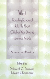 Enlarge image Cover: What Reading Research Tells Us About Children With Diverse Learning Needs - Routledge