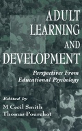 Cover: Adult Learning and Development - Routledge