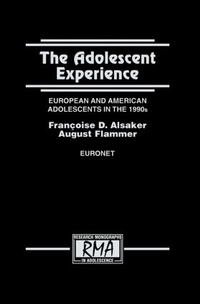 Enlarge image Cover: The Adolescent Experience - Psychology Press Ltd