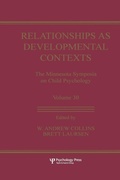 Cover: Relationships as Developmental Contexts - Psychology Press Ltd