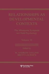 Enlarge image Cover: Relationships as Developmental Contexts - Psychology Press Ltd