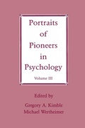 Bild: Portraits of Pioneers in Psychology - Psychology Press Ltd