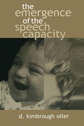Cover: The Emergence of the Speech Capacity - Psychology Press