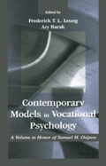 Cover: Contemporary Models in Vocational Psychology - Routledge