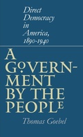 Cover: A Government by the People - The University of North Carolina Press