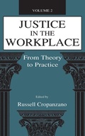 Cover: Justice in the Workplace - Psychology Press