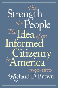Enlarge image Cover: The Strength of a People - The University of North Carolina Press
