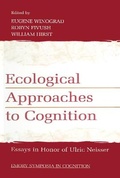 Cover: Ecological Approaches to Cognition - Psychology Press
