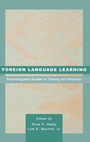 Cover: Foreign Language Learning - Psychology Press