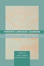 Cover: Foreign Language Learning - Psychology Press Ltd
