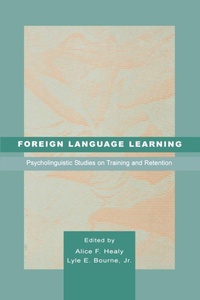 Enlarge image Cover: Foreign Language Learning - Psychology Press Ltd