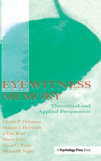 Enlarge image Cover: Eyewitness Memory - Psychology Press