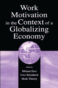 Enlarge image Cover: Work Motivation in the Context of A Globalizing Economy - Psychology Press
