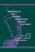 Cover: Personality and Person Perception Across Cultures - Psychology Press Ltd