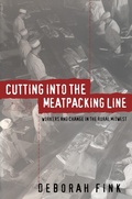 Cover: Cutting Into the Meatpacking Line - The University of North Carolina Press