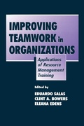 Cover: Improving Teamwork in Organizations - CRC Press