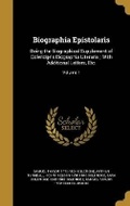 Cover: Biographia Epistolaris - Wentworth Press