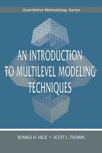 Enlarge image Cover: An Introduction to Multilevel Modeling Techniques - Lawrence Erlbaum Associates Inc