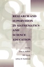 Cover: Research and Supervision in Mathematics and Science Education - Routledge