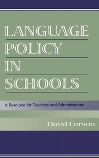 Enlarge image Cover: Language Policy in Schools - Routledge