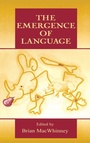 Cover: The Emergence of Language - Psychology Press