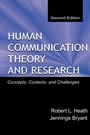 Cover: Human Communication Theory and Research - Routledge