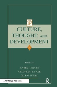 Enlarge image Cover: Culture, Thought, and Development - Psychology Press
