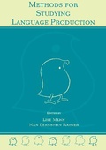 Cover: Methods for Studying Language Production - Psychology Press