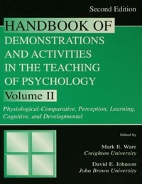 Enlarge image Cover: Handbook of Demonstrations and Activities in the Teaching of Psychology - Psychology Press