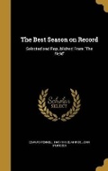 Cover: The Best Season on Record - Wentworth Press