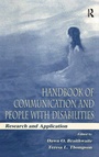 Cover: Handbook of Communication and People With Disabilities - Routledge