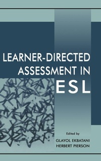 Enlarge image Cover: Learner-directed Assessment in Esl - Routledge