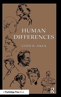 Cover: Human Differences - Psychology Press